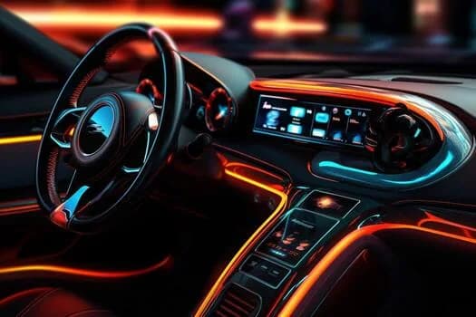 Ambient dashboard lighting